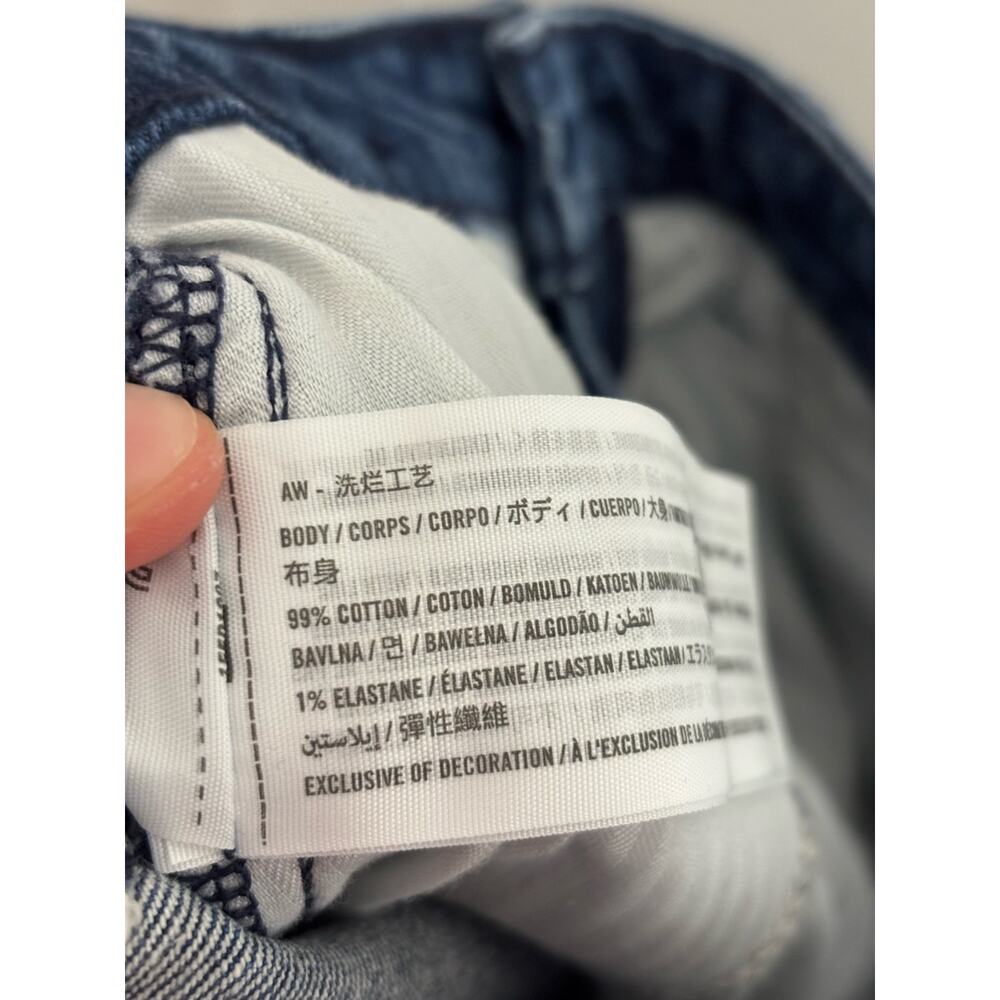 Abercrombie 90s Straight Ultra High Rise Jeans - Size 2/26 XL Curve Love - Picture 5 of 5